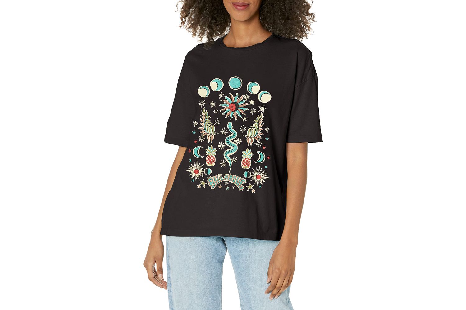 Amazon Billabong Mystic Commight Lod Cotton Graphic Tee