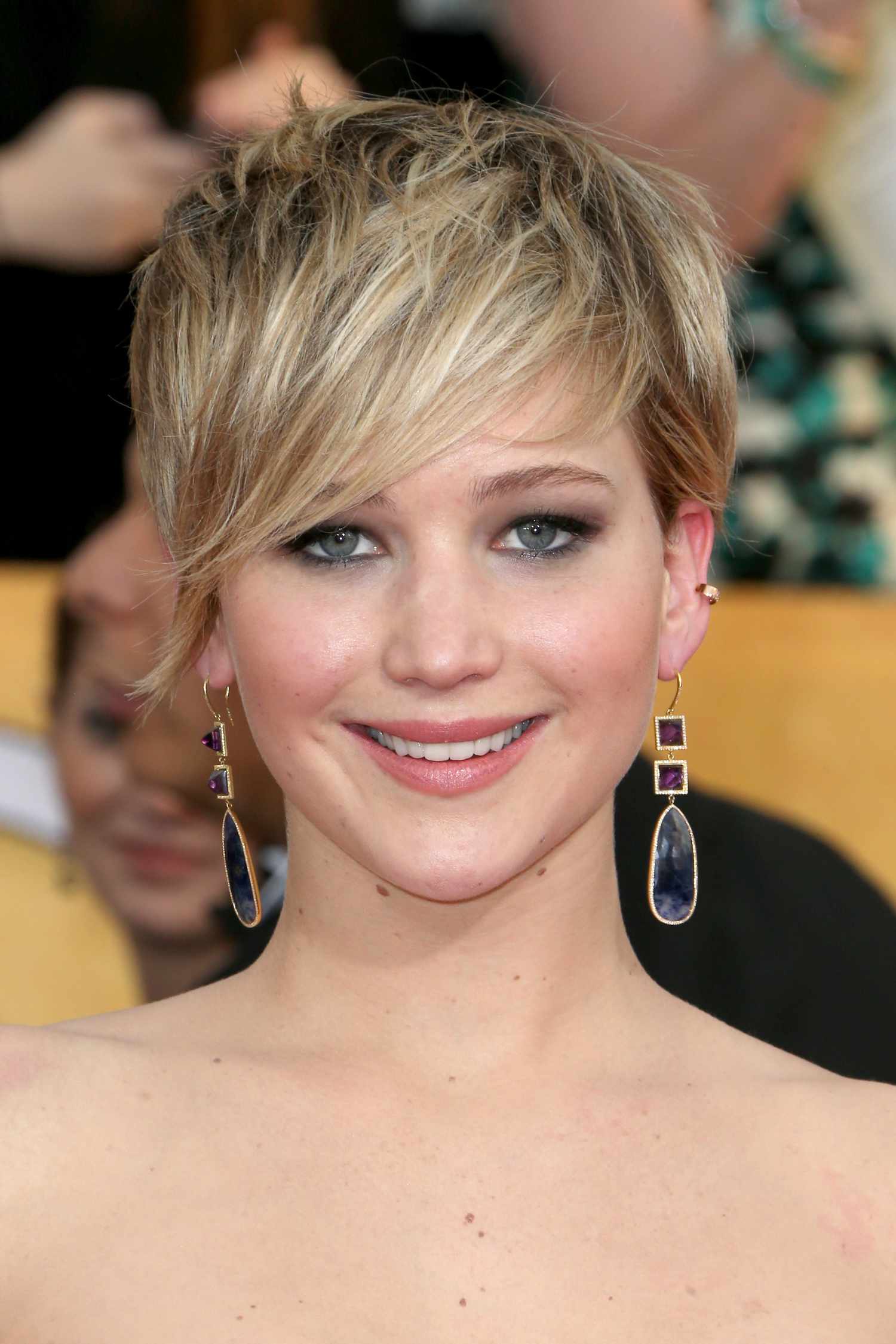 Jennifer Lawrence - Corte de cabelo de Pixie