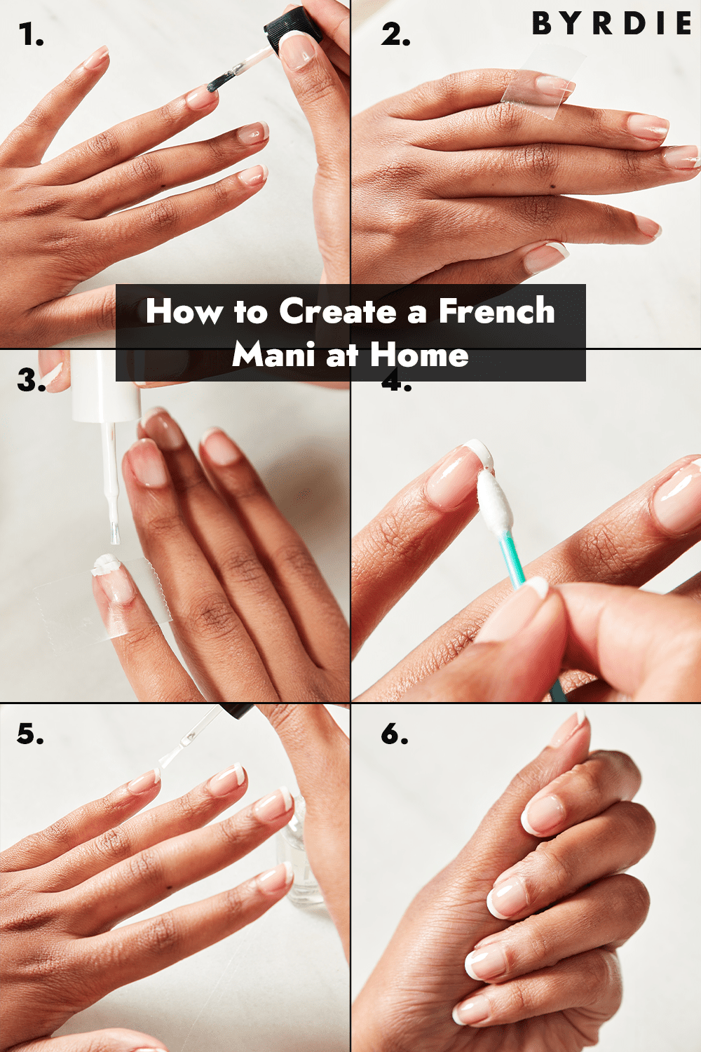 Como fazer uma manicure francesa em casa como uma profissional