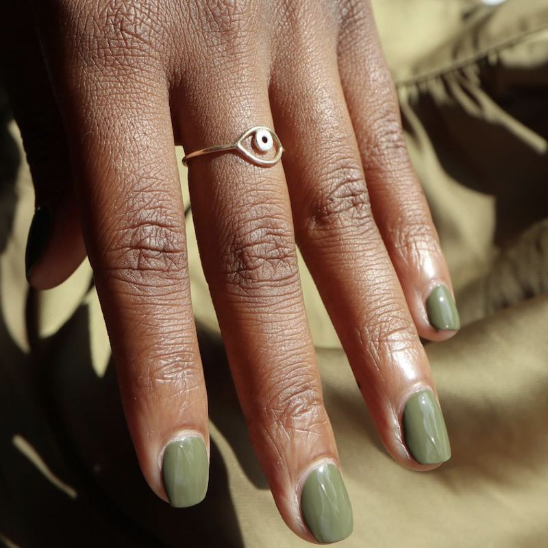 Fecha r-Up of Juicy Green Manicure