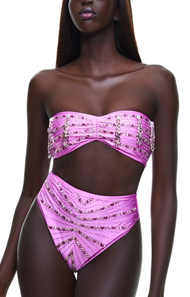 Oceanus Swimwear Lara Bikini Pink
