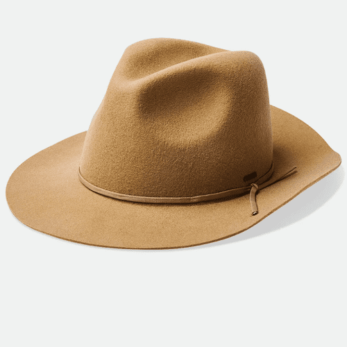 Chapéu de cowboy Brixton Duke em castanho