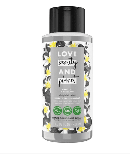 Love Beauty and Planet Delightful Detox Charcoal Shampoo - 13, 5 fl oz