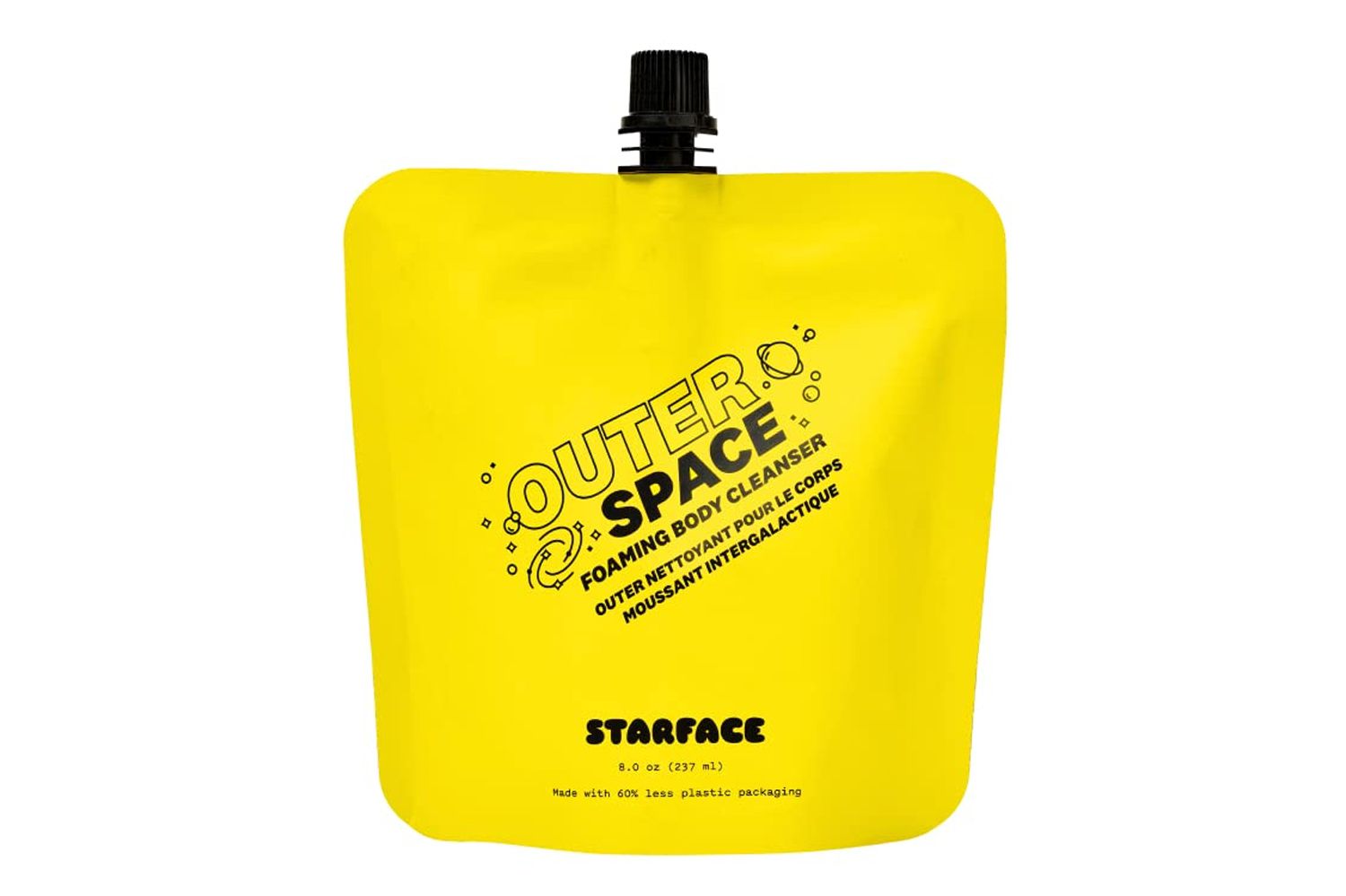 Limpador de corpo de espuma do espaço starface Starface