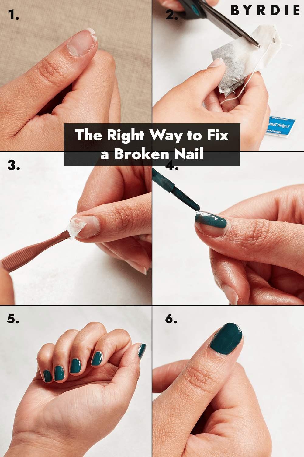 Como consertar a unha quebrada, de acordo com os mestres da manicure