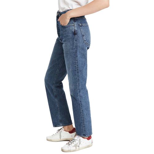 Jeans de cintura baixa ($ 188)