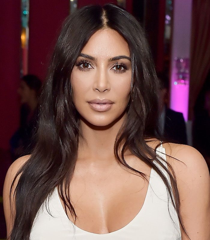 Maquiagem natural de Kim Kardashian
