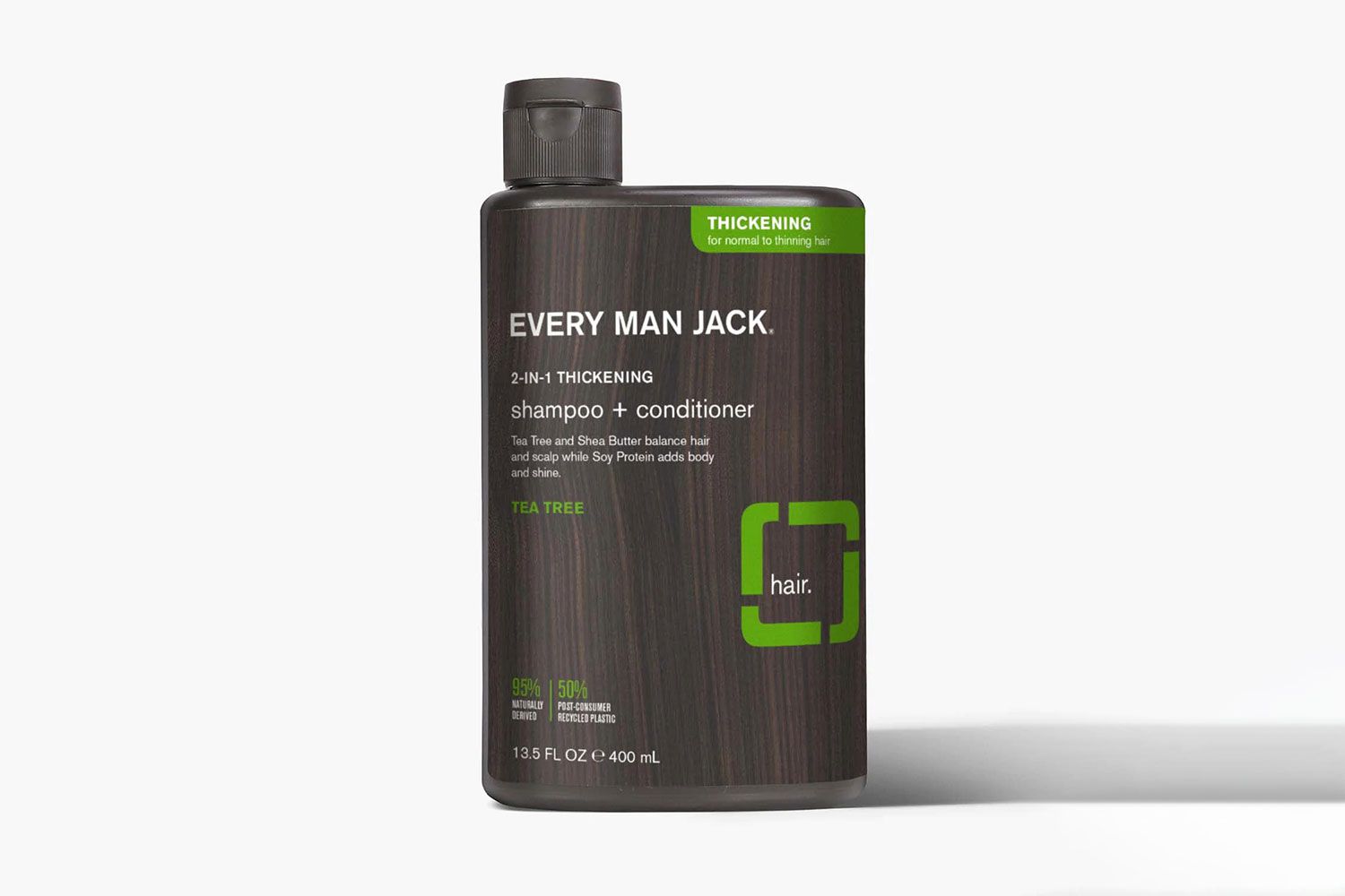 Todo homem Jack Theckening Tea Tree 2-em 1 Shampoo e condicionador