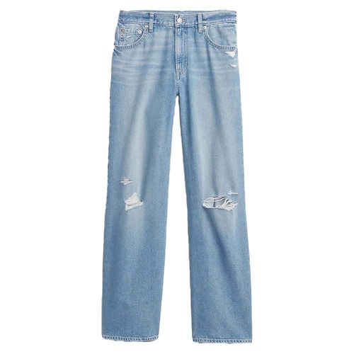 Jeans com baixo plantio Washwell (US $ 90)