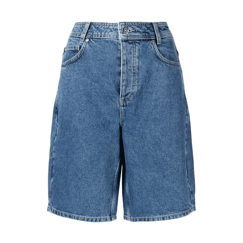 Shorts jeans com uma longa linha (US $ 280)