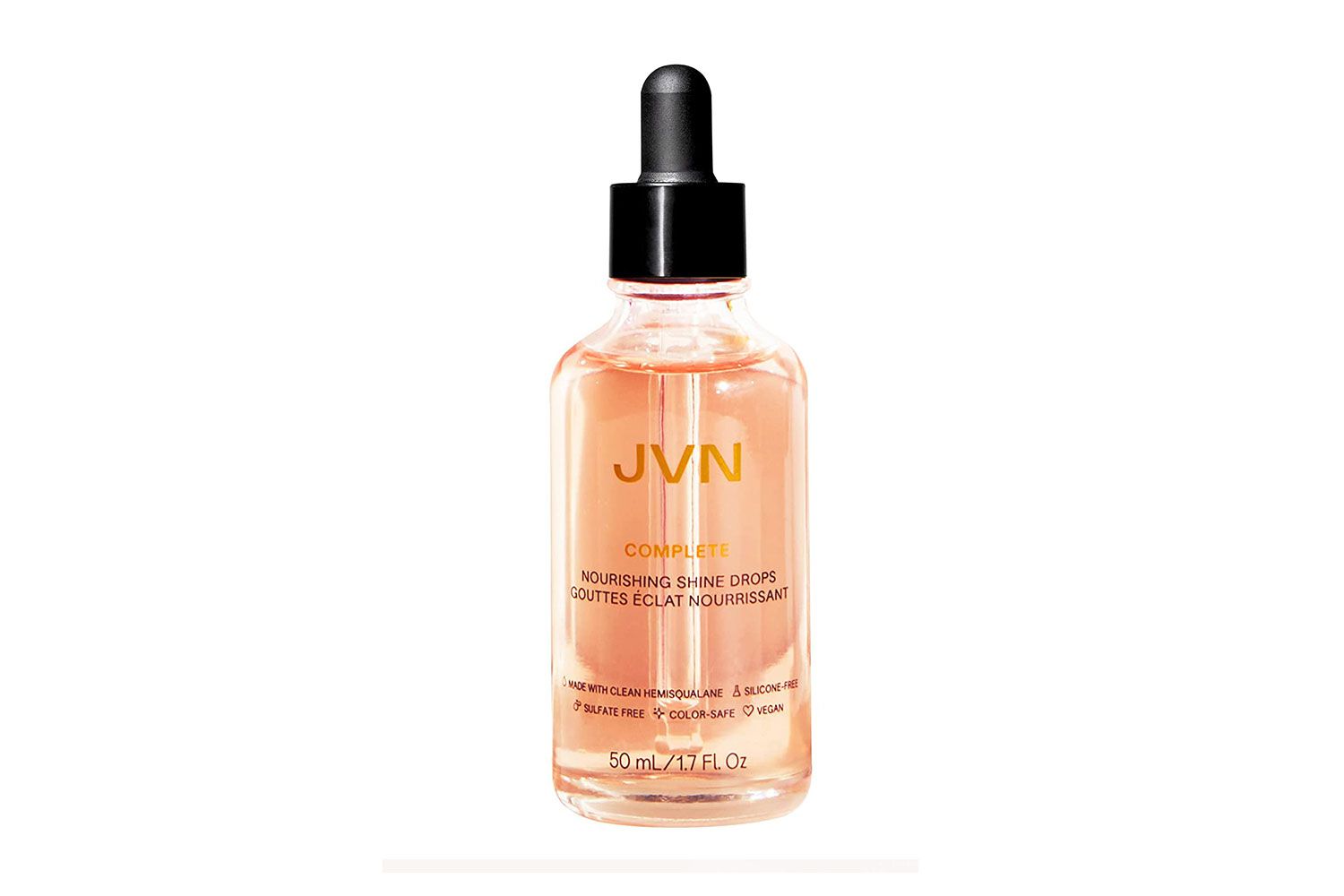 JVN Complete nutriente óleo de cabelo brilho