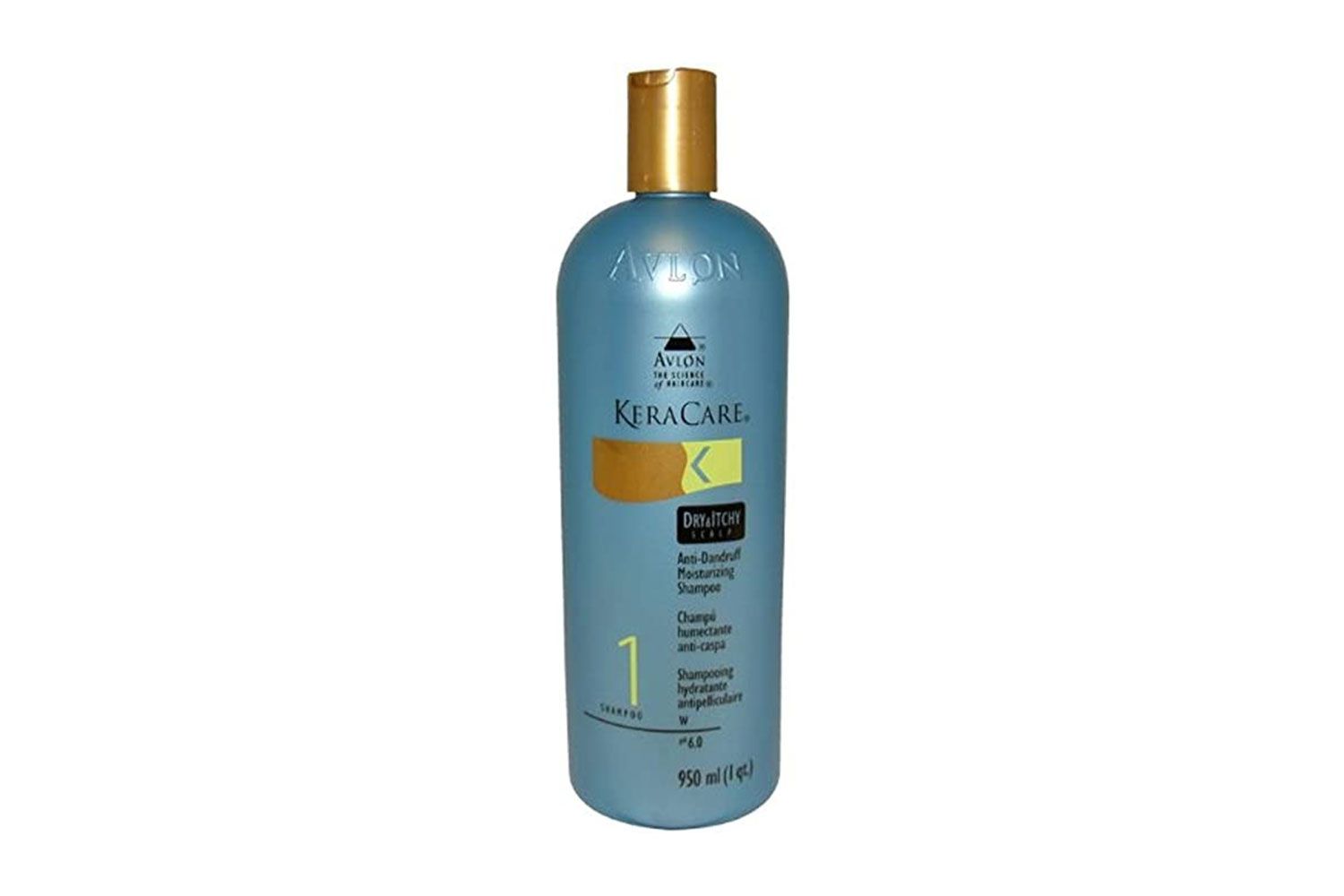 Kera Care Shampoo hidratante contra a caspa para o couro cabeludo seco e com coceira