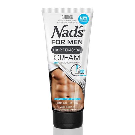 Creme de remoção de pêlos Nad's for Men