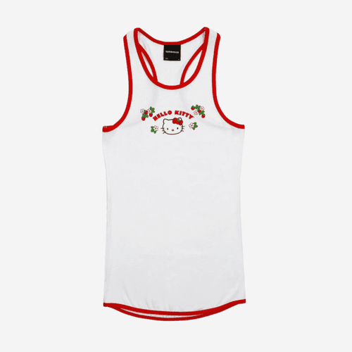 Hello Kitty Strawberries Ritbed Tank (US $ 40)